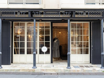 foufouフラッグシップストアの外観