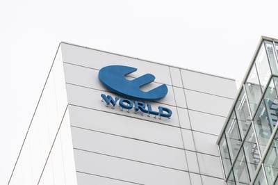 ワールド　企業ロゴ