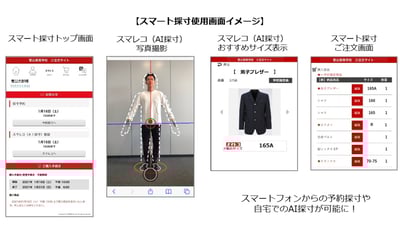 菅公学生服 スマート採寸