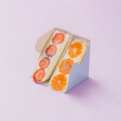 フルーツサンド　ヴィーガン