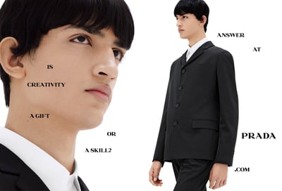 プラダ 2021年春夏 キャンペーンヴィジュアル