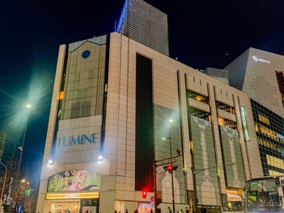 ルミネ新宿　時短営業