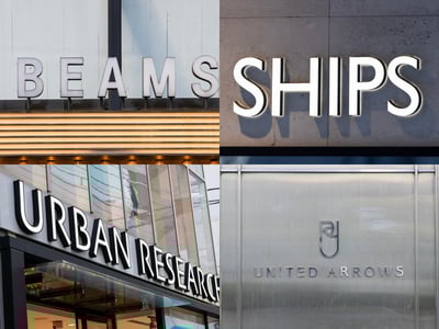 セレクトショップ各社　1号店