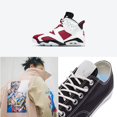 エアジョーダン6　コンバース　フラグスタフ