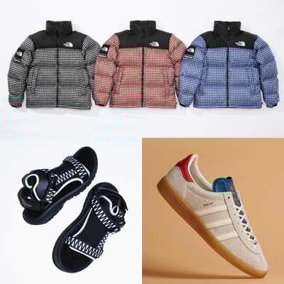 シュプリーム　ノースフェイス　アディダス