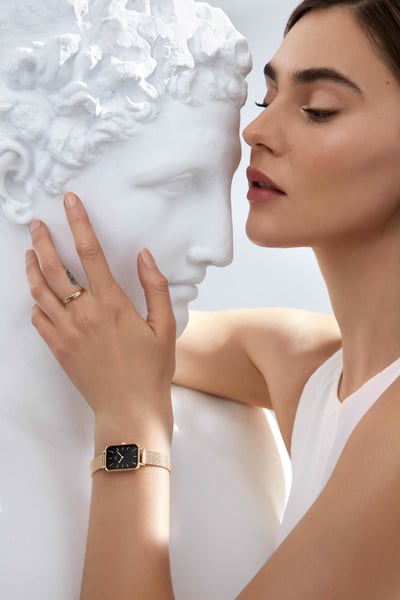 ダニエル ウェリントン スクエア型ウォッチ