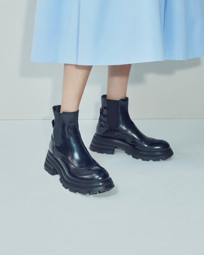 アレキサンダー・マックイーン チェルシーワンダーブーツ