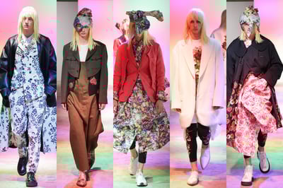 コム デ ギャルソン オム プリュス 2022年春夏コレクション