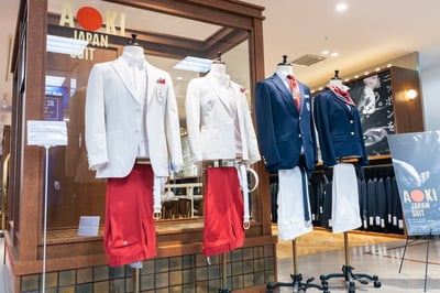 東京オリンピック　AOKI　公式服装