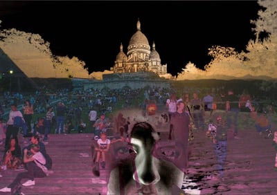 リュウ イカ 個展 トラフィック