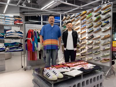 アトモス 偏愛 スニーカー アディダス