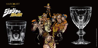 荒木飛呂彦　バカラ　ジョジョの奇妙な冒険