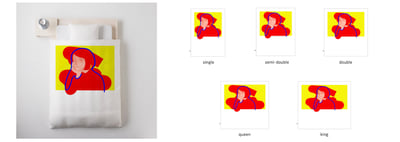 アーティスト　布団カバー