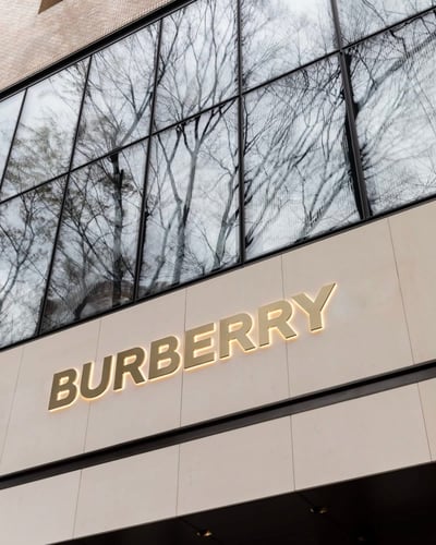 バーバリーのロゴ