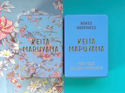 ケイタ マルヤマ　新プロジェクト　クッキー缶