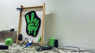 ワークショップ ラグ タフティング