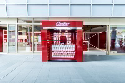 六本木ヒルズで開催中のポップアップ「Cartier POST #CartierLoveIsAll」