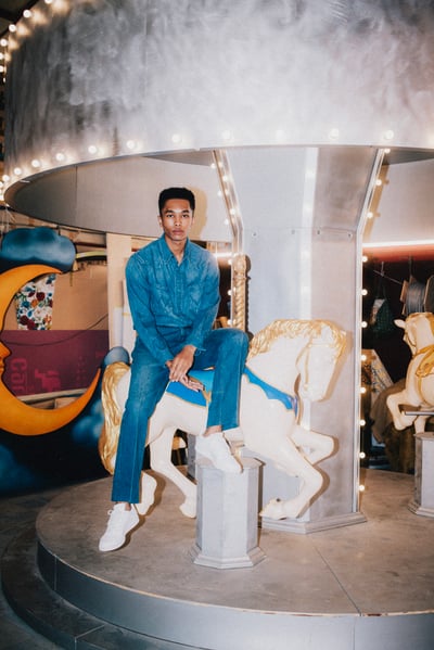 デニム　ラングラー　ウィーウィル　ビンテージ　フレア　70年代