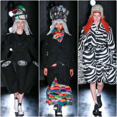 コム デ ギャルソンの新作コレクション