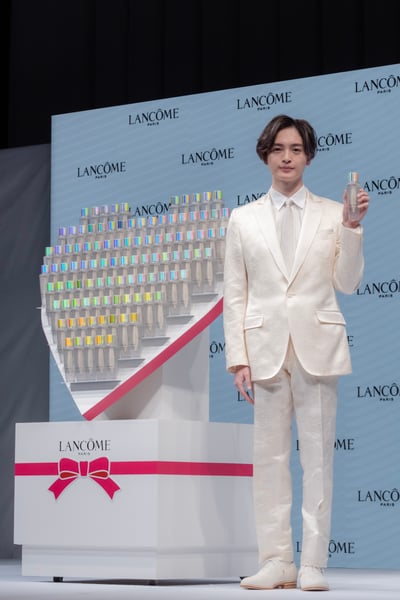 ランコム発表会に出席した玉森裕太