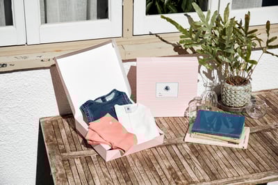 プチバトーの新作ベビーセット