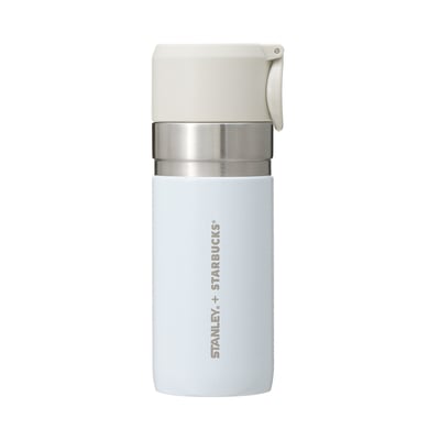 スタンレースターバックスエディション　アイスブルー　ステンレスボトル370ml　