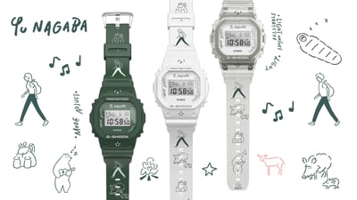 長場雄とコラホ?レーションしたGショック