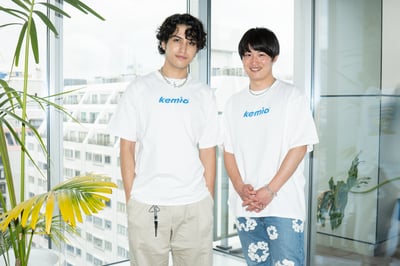 kemioとkemio storeクリエイティブ ディレクターの小林翔太