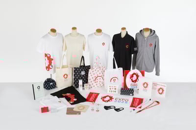 並べられたグッズ