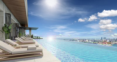 EVOL HOTEL KOBEのインフィニティプール