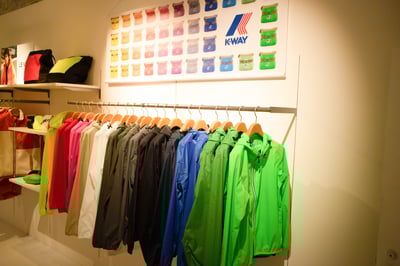 パリ発のレインウェアブランド「ケーウェイ」のアイテム