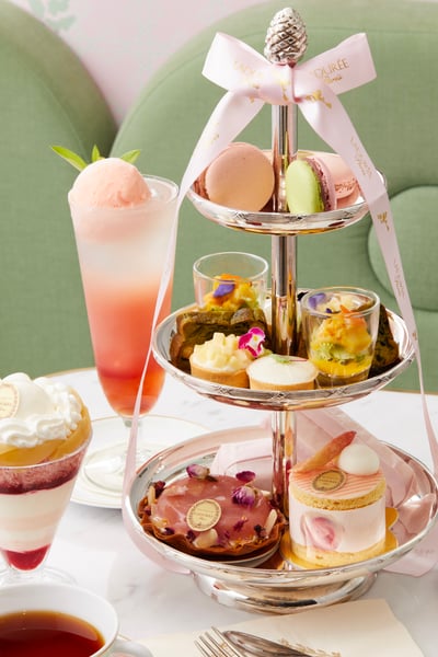 ラデュレのアフタヌーンティー