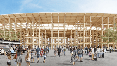 大阪万博会場パース図