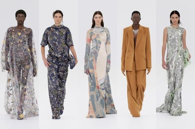 「フェンディ」2022年秋冬オートクチュールコレクション