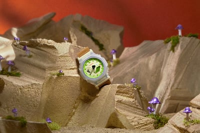 ハフとカシオ計算機の「Gショック」のコラボウォッチ