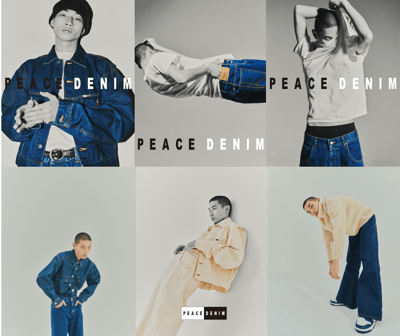 ポーズを取る男性