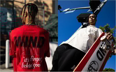 「WIND AND SEA × KFC」コレクションヴィジュアル