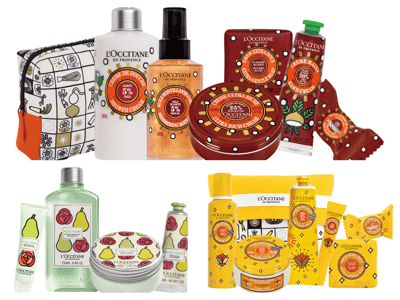 3つのコフレが並ぶコラージュ画像