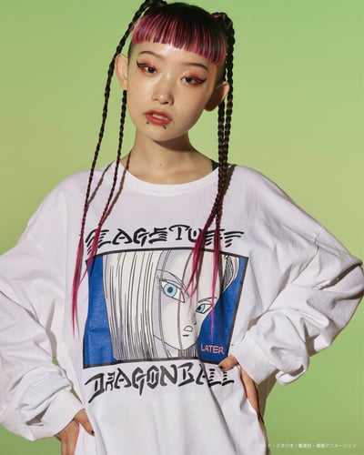 Tシャツのモデル着用ヴィジュアル