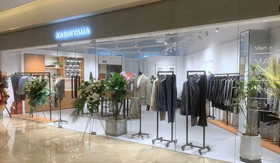 ライティングされた店内