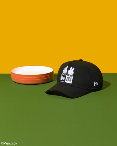 ニューエラとミッフィーのコラボアイテム