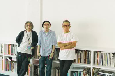 （左から）藤原ヒロシ、鈴木哲也、溝口基樹