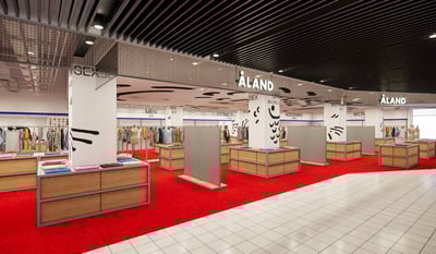 韓国発のセレクトショップ「エーランド」大阪店の店舗イメージ画像