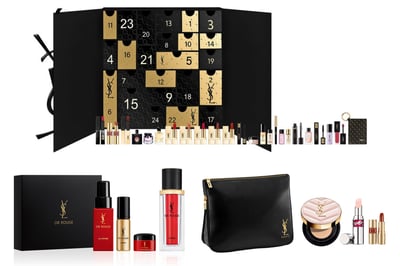 3つのコスメ商品がコラージュされている画像