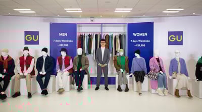 GUの2022年秋冬戦略発表会