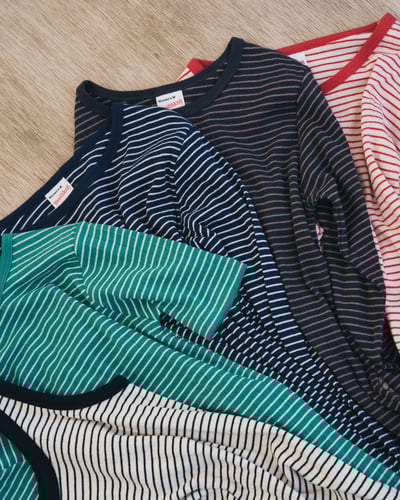 ヘルスニットが発売する新作のボーダーシリーズ5色