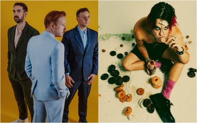 トゥードアシネマクラブとヤングブラッドのアーティスト写真