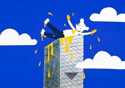 サイモン・フジワラによる展覧会「Who the Bær」のメインヴィジュアル