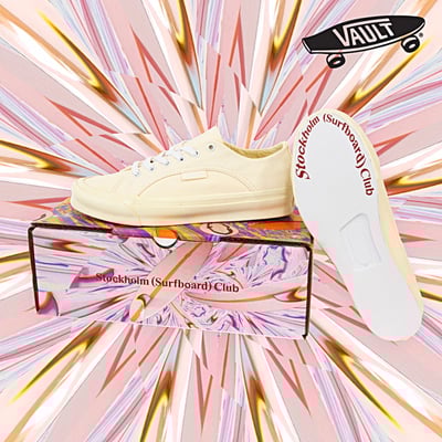 ストックホルム サーフボード クラブとVANSのコラボシューズ