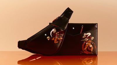 モンブランとアニメ「ナルト」のコラボレーションアイテムのヴィジュアル